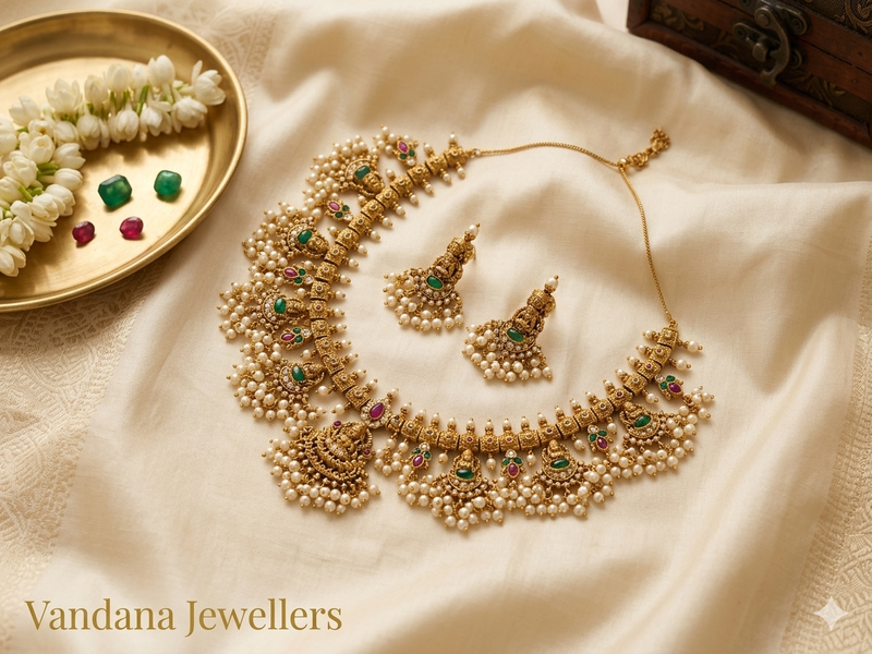 Choker Necklace Set