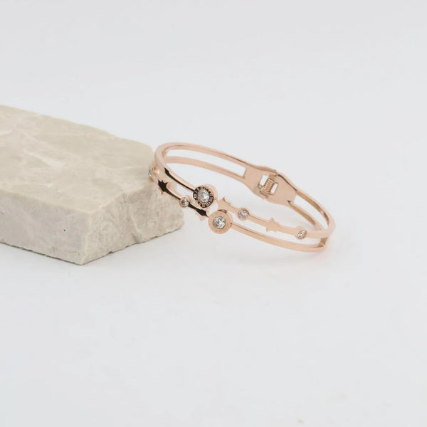 Adjustable Gold Cuff Bangle