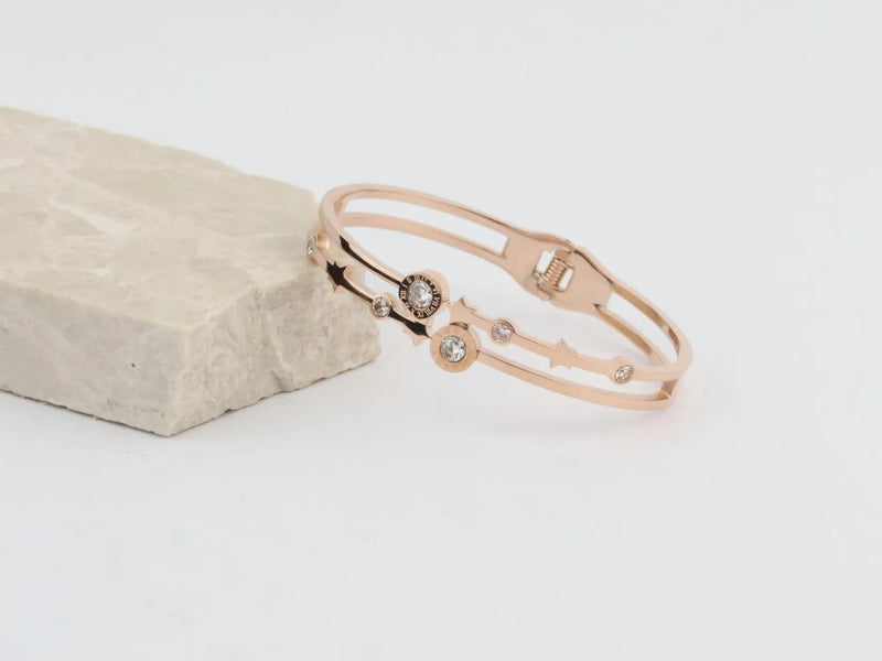 Adjustable Gold Cuff Bangle