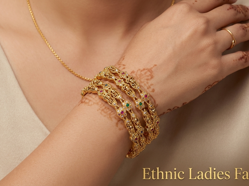 Temple Bridal Bangles