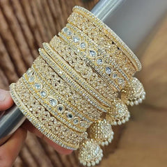 Heavy Kundan Bridal Bangles