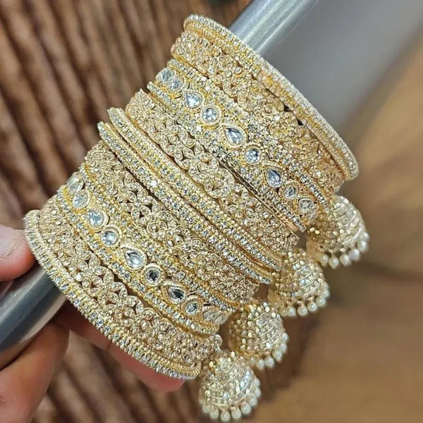 Heavy Kundan Bridal Bangles