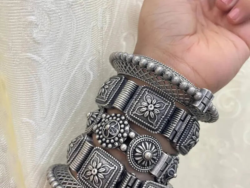 Heavy Tribal Bangles
