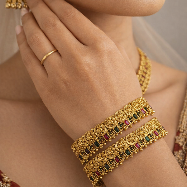 Heavy Bridal Gold Bangles