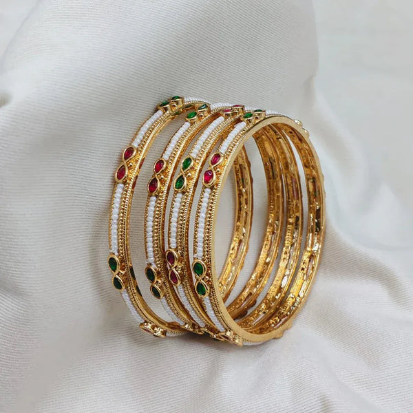 Multi Layer Gold Bangles