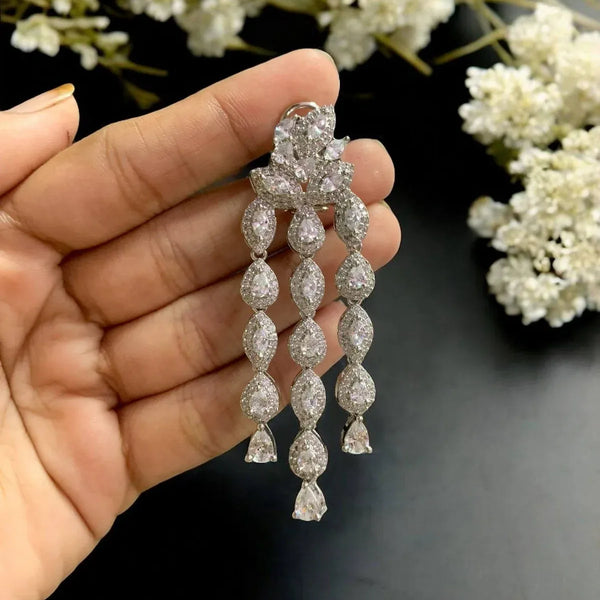 Premium Bridal Crystal Earrings