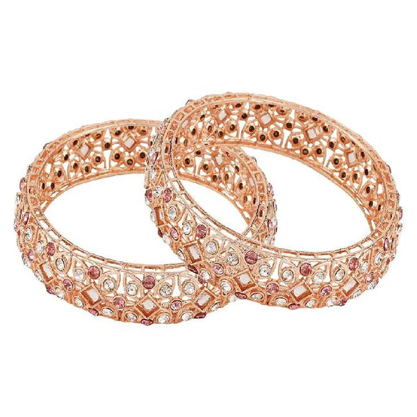Rose Gold Couple Bangles
