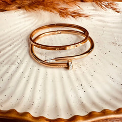 Rose Gold Open Cuff Bracelet