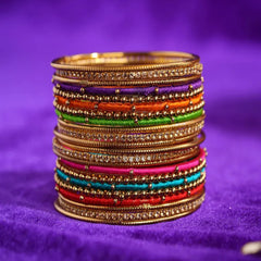 Traditional Colorful Bangles Set