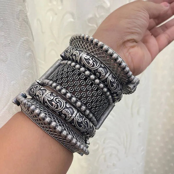 Tribal Oxidized Bangles