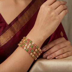 Multi Color Stone Bangles