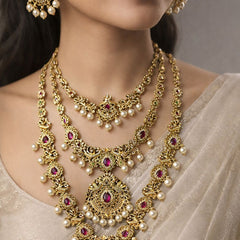Gold Bridal Jewellery Set