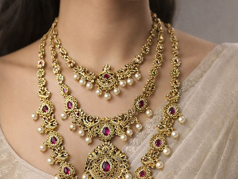 Gold Bridal Jewellery Set