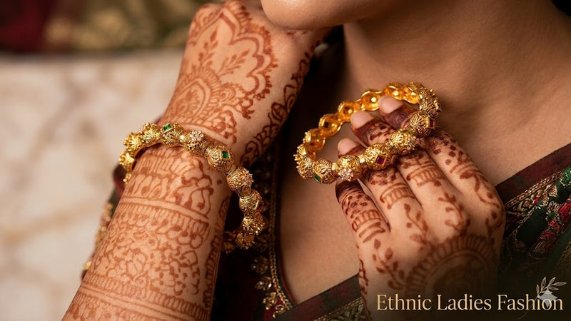 Kundan Bridal Bangles